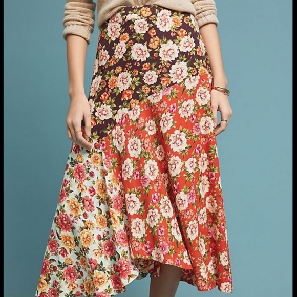 Anthropologie Dresses & Skirts - Anthropologie farm rio floral midi skirt NWT